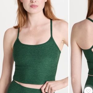 BY spacedye slim racerback cropped tank